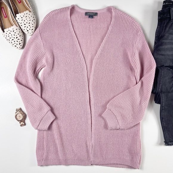 Sweaters | Primark Pink Knit Cardigan 